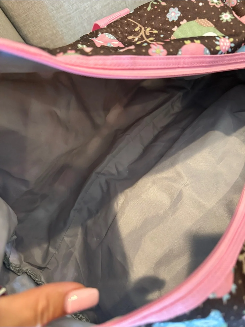 Pottery barn owl duffle bag travel
